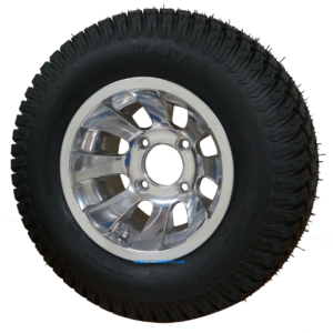 10" SILVER BULLET Wheels and 20x8-10" TURF Tires Combo - Set of 4 - Image 3