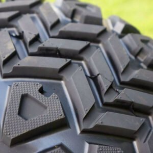 12" BANSHEE Gunmetal Aluminum Wheels and 20x10-12" DOT All Terrain Tires Combo - Set of 4 - Image 4