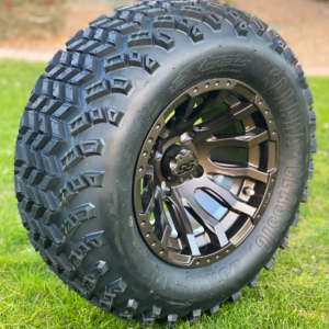 12" MAVERICK Metallic Bronze Wheels and 23" All Terrain Tires Combo - Set of 4 - Image 4