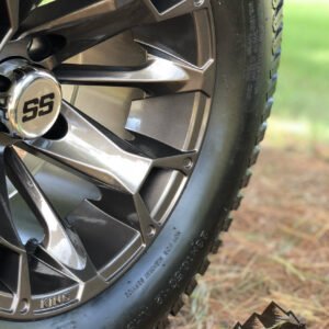 12" BLACKJACK Metallic Bronze Wheels and 23"x10.5-12 TURF Tires Combo - Set of 4 - Image 6