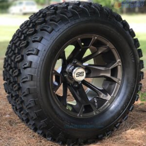 12" BLACKJACK Metallic Bronze Wheels and 23" All Terrain Tires Combo - Set of 4 - Image 5