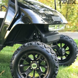 12" BLACKJACK Metallic Bronze Aluminum Wheels and 20x10-12" DOT All Terrain Tires Combo - Set of 4 - Image 3
