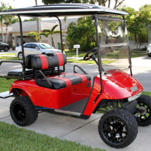 12" STALKER Black Aluminum Wheels and 20x10-12" All Terrain Tires Combo - Set of 4 - Image 2