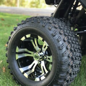 12" VAMPIRE Machined Aluminum Wheels and 23x10.5-12" All Terrain Tires Combo - Set of 4 - Image 4
