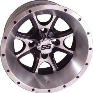 12" TREMOR Machined Wheels and Low Profile 215/40-12 Excel DOT Tires - Set of 4 - Image 3