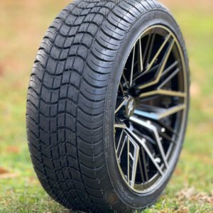 14" HORNET Machined Aluminum Wheels and 205/30-14 DOT Low Profile Tires Combo - Set of 4 - Image 5