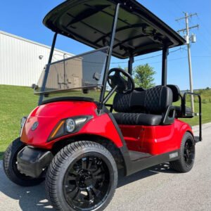 14" VAMPIRE Gloss Black Aluminum Wheels and 205/30-14 DOT Low Profile Tires Combo - Set of 4 - Image 4
