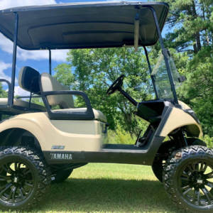 14" VOODOO Black Aluminum Wheels and 23x10-14 All Terrain Tire Combo - Set of 4 - Image 3