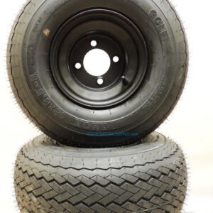 RHOX 18x8.50-8 Golf Cart Tire and Black 8x7 Steel Wheel Combo - Image 3
