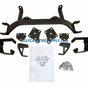 6" EZGO TXT Golf Cart Lift Kit for 1994-2001.5 TXT / Medalist (Electric & Gas Carts) - Steeleng, Drop Axle - Image 3