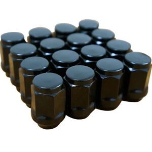 15" TERMINATOR Matte Black Aluminum Golf Cart Wheels - Set of 4 - Image 2
