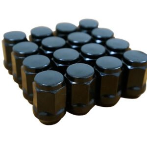 12" STALKER Black Aluminum Wheels and 215/40-12 Low Profile DOT Tires Combo - Set of 4 - Image 6