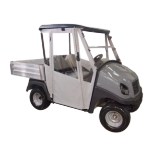 Club Car Carry-All 300/500 Enclosure - DoorWorks Hinged Hard Door (Sunbrella Material) - Image 4