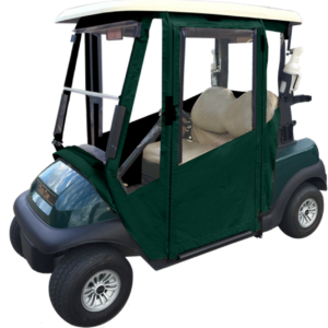 Club Car DS Enclosure / Golf Cart Cover - DoorWorks Hinged Hard Door (Sunbrella Material) - Image 3