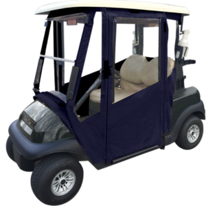 Club Car Onward Enclosure / Golf Cart Cover - DoorWorks Hinged Hard Door (Sunbrella Material) - Image 6