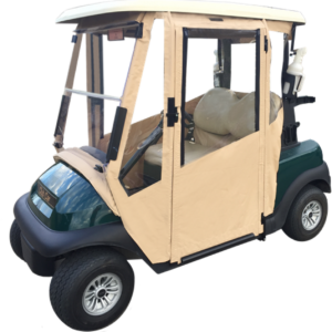 Club Car Onward Enclosure / Golf Cart Cover - DoorWorks Hinged Hard Door (Sunbrella Material) - Image 11