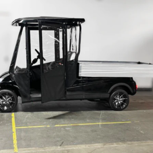 DoorWorks ICON i20-U Golf Cart Enclosure Hinged Hard Door Cover (Sunbrella Material) - Image 1