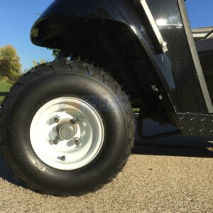 RHOX 8" White Steel Wheels and 18x8-8 RXAL All Terrain Golf Cart Tires Combo - Set of 4 - Image 5