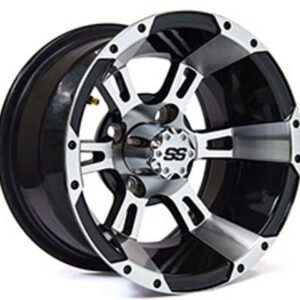 12" RUCKUS Golf Cart Wheels and 215/40-12 Excel DOT Low Profile Tires - Set of 4 - Image 2