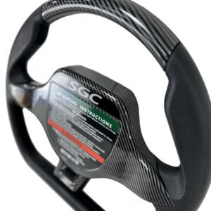 SGC SPORT 13" Club Car Onward Steering Wheel in Carbon Fiber (Fits Tempo & Onward) - Image 5