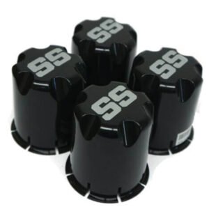 14" TITAN Gloss Black Aluminum Wheels and 205/30-14 Low Profile DOT Tires Combo - Set of 4 - Image 9