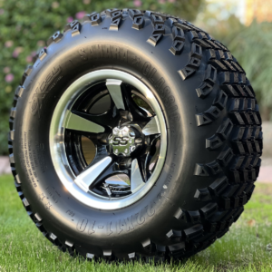 10" BULLITT Machined/ Blk Wheels and 22x11-10" All Terrain Tires Combo - Set of 4 - Image 4