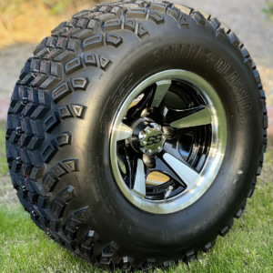 10" BULLITT Machined/ Blk Wheels and 22x11-10" All Terrain Tires Combo - Set of 4 - Image 6