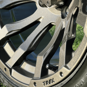14" MAVERICK Metallic Bronze Wheels and 205/30-14 Low Profile DOT Tires Combo - Set of 4 - Image 4