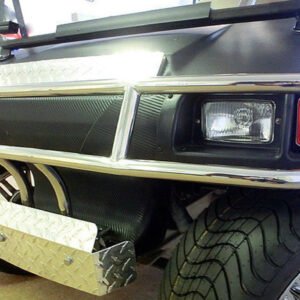 Club Car DS Brush Guard - Stainless Steel - Image 3