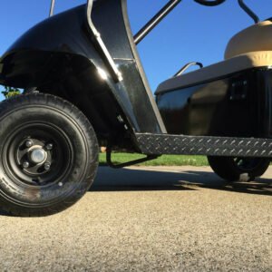 Duro Excel Touring 18x8.5-8 Golf Cart Tires and OEM Black Steel Wheels Combo - Set of 4 - Image 7