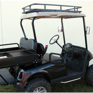 EZGO RXV Roof Storage Rack - Black - Image 2