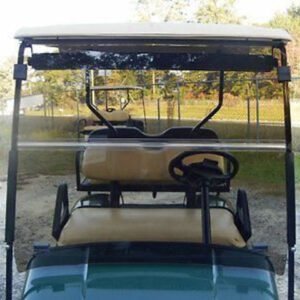 EZGO TXT / Medalist / PDS Folding Windshield (Choose: Tinted or Clear) - Image 3