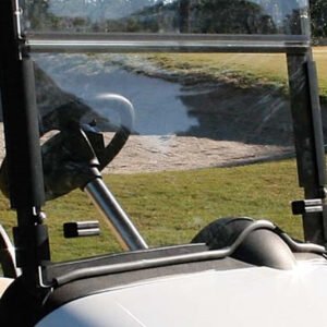 EZGO TXT / Medalist / PDS Folding Windshield (Choose: Tinted or Clear) - Image 6