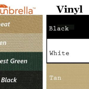 Club Car DS Enclosure / Golf Cart Cover - DoorWorks Hinged Hard Door (Sunbrella Material) - Image 10