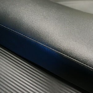 BLACK Golf Cart Cup Holder Rear Seat Arm Rest Cushion - Fits EZGO / Club Car / Yamaha - Image 8