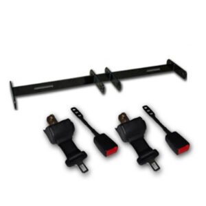 GTW Retractable Golf Cart Seat Belts Kit for 2 seats (Front or Rear) - Fits all Carts - Image 4