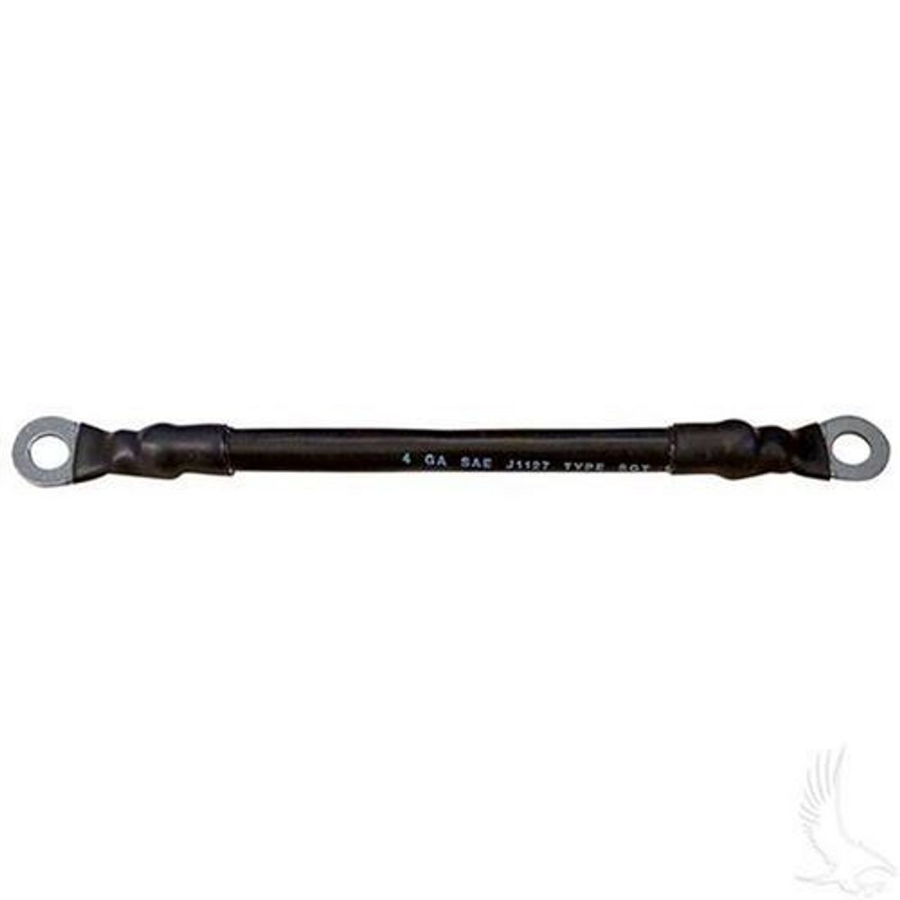 Golf Cart Battery Cable, 7" 4 gauge black