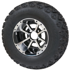 10" STORM TROOPER Machined Wheels and 20x10-10 DOT All Terrain Tires - Set of 4 - Image 4