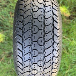 18x8.50-8 STX OEM Golf Cart Tires and Black Steel Golf Cart Wheels Combo - Set of 4 - Image 3