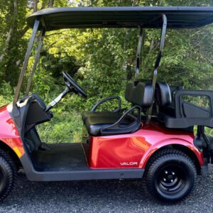 2025 E-Z-GO Valor® 48V 48V Inferno Red - Image 4