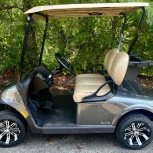 2025 E-Z-GO Freedom® RXV® ELiTE Lithium Metallic Charcoal - Image 4